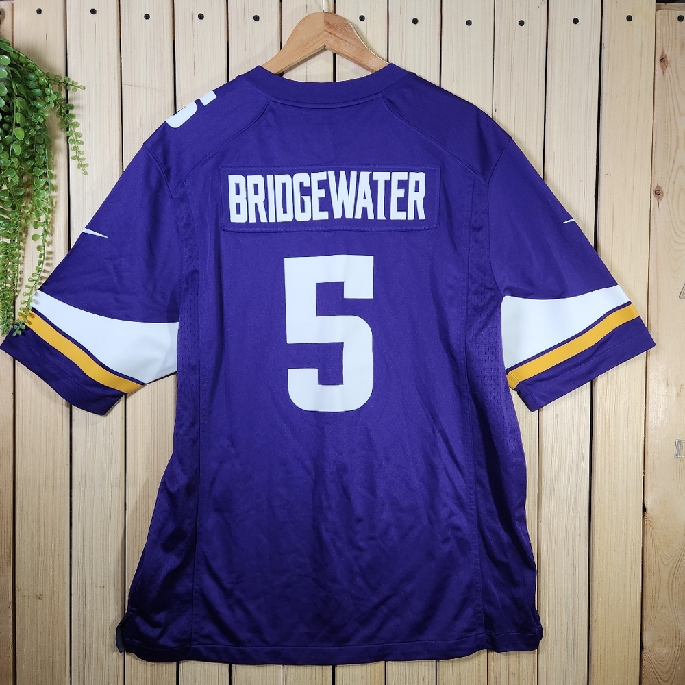 Nike NFL Minnesota Vikings Jersey. Bridgewater #5 Size L